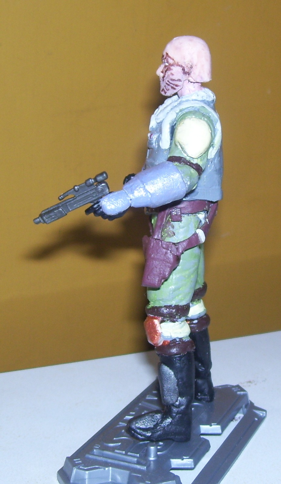 custom Rako Hardeen figura 
ahogy Anakint üldözi